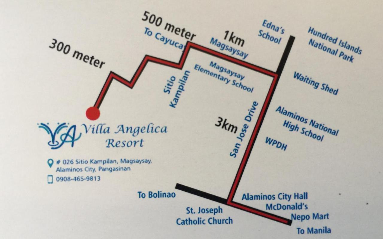 Villa Angelica Resort Alaminos Kültér fotó